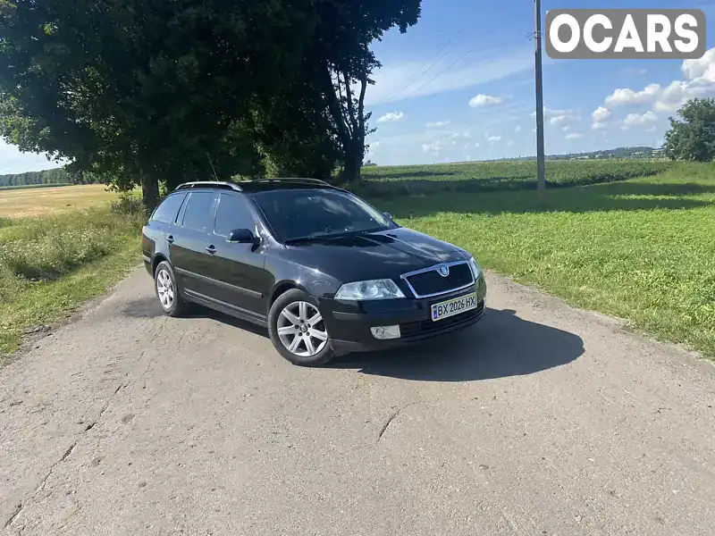 Универсал Skoda Octavia 2005 1.98 л. Ручная / Механика обл. Хмельницкая, Староконстантинов - Фото 1/14