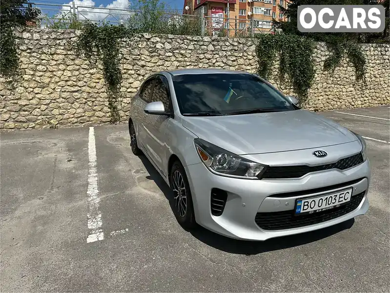 Седан Kia Rio 2018 1.59 л. Автомат обл. Тернопільська, Тернопіль - Фото 1/19