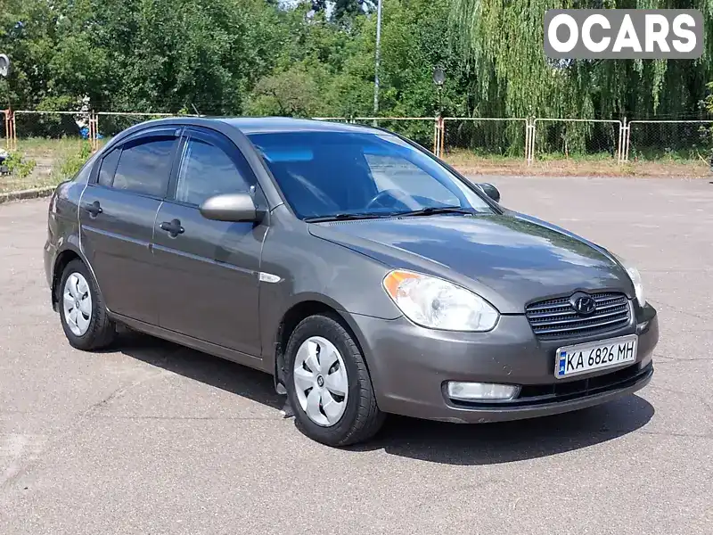 Седан Hyundai Accent 2008 1.4 л. Автомат обл. Київська, Київ - Фото 1/18