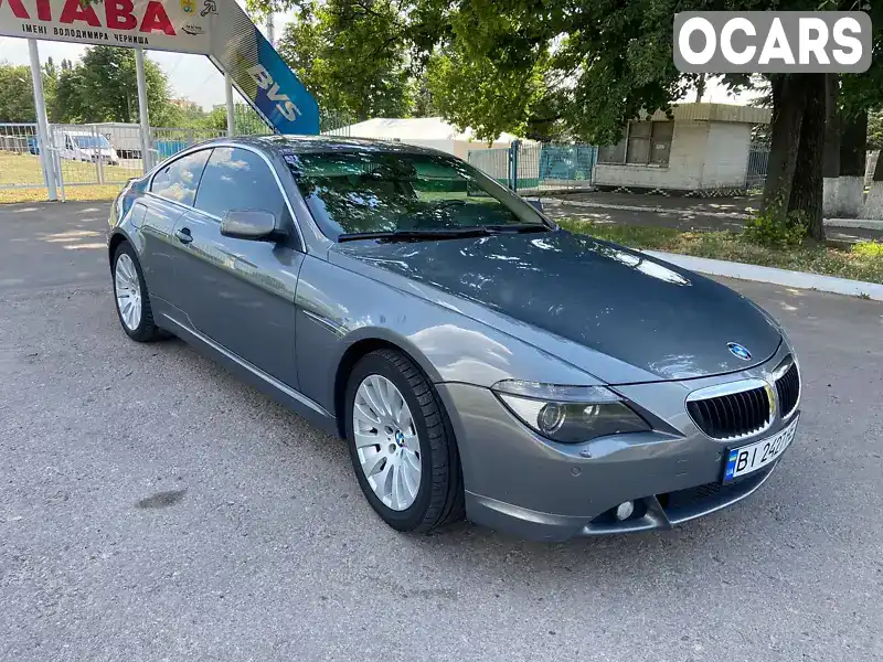 Купе BMW 6 Series 2006 3 л. Автомат обл. Полтавская, Полтава - Фото 1/21