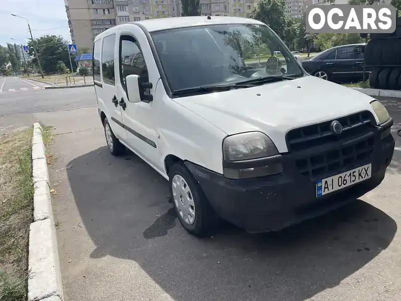 Минивэн Fiat Doblo 2003 1.91 л. Ручная / Механика обл. Киевская, Киев - Фото 1/11