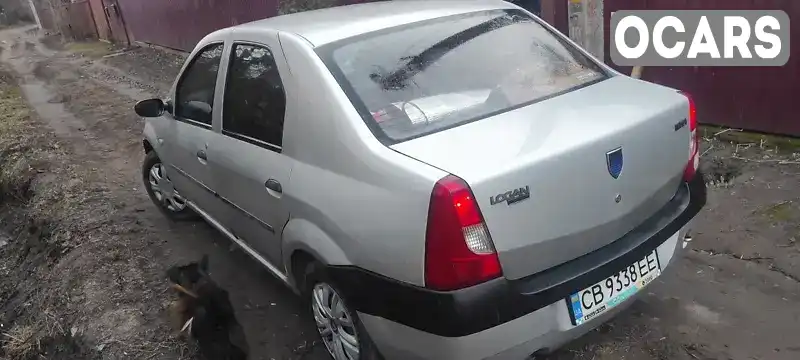 Седан Dacia Logan 2008 1.4 л. Ручна / Механіка обл. Чернігівська, Чернігів - Фото 1/6