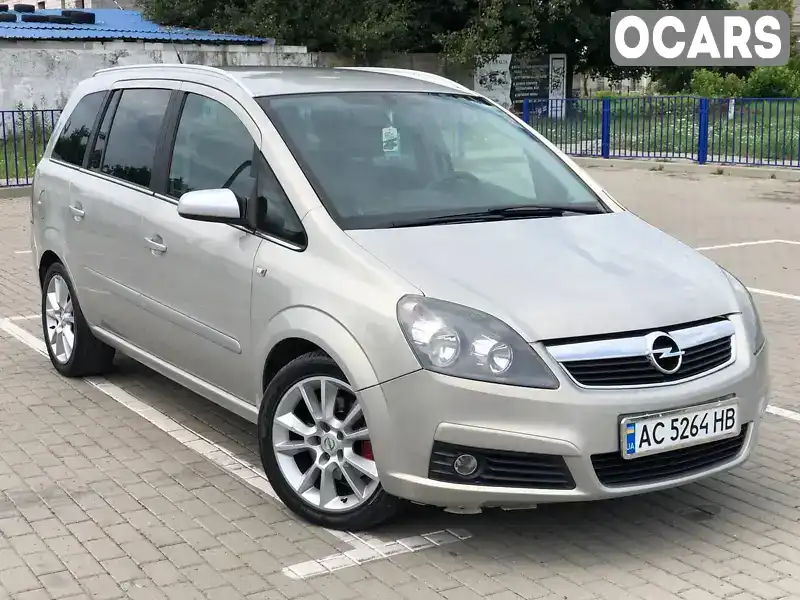 Минивэн Opel Zafira 2007 1.91 л. Ручная / Механика обл. Волынская, Нововолынск - Фото 1/21