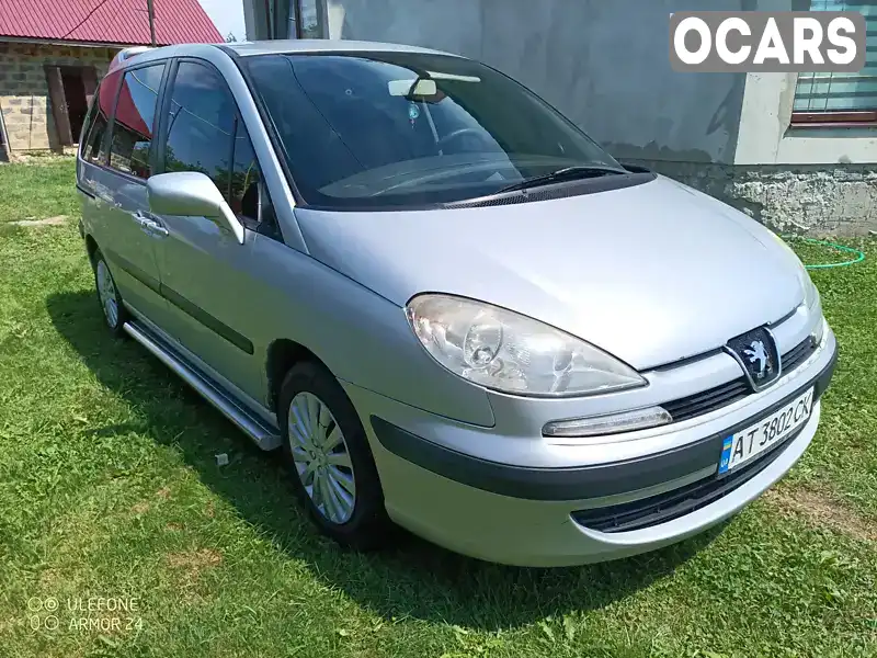 Мінівен Peugeot 807 2006 2.18 л. Ручна / Механіка обл. Івано-Франківська, Калуш - Фото 1/19