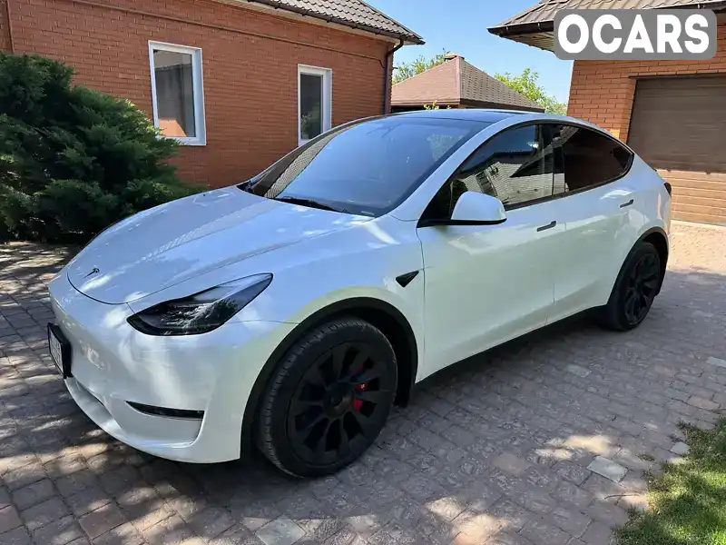 Внедорожник / Кроссовер Tesla Model Y 2022 null_content л. Автомат обл. Днепропетровская, Днепр (Днепропетровск) - Фото 1/21