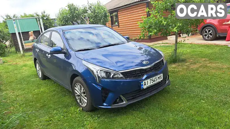 Седан Kia Rio 2021 1.59 л. Автомат обл. Київська, Київ - Фото 1/22