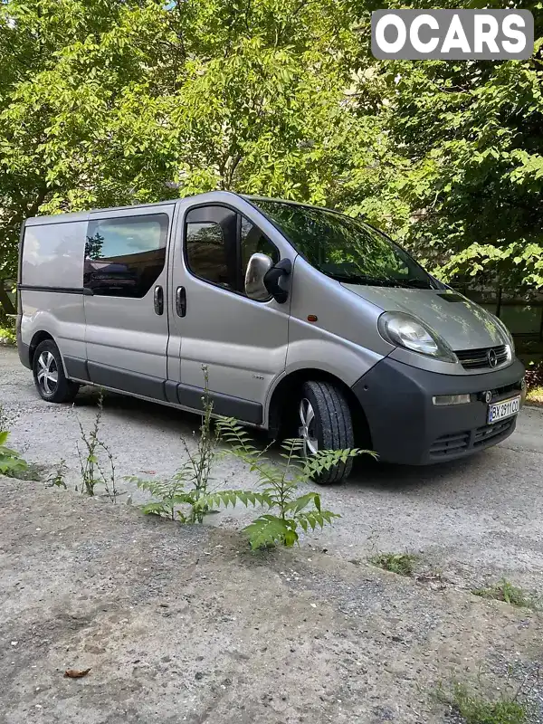 Минивэн Opel Vivaro 2005 1.87 л. Ручная / Механика обл. Хмельницкая, Каменец-Подольский - Фото 1/8