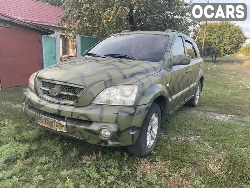 Внедорожник / Кроссовер Kia Sorento 2004 2.5 л. Автомат обл. Черниговская, Бахмач - Фото 1/17