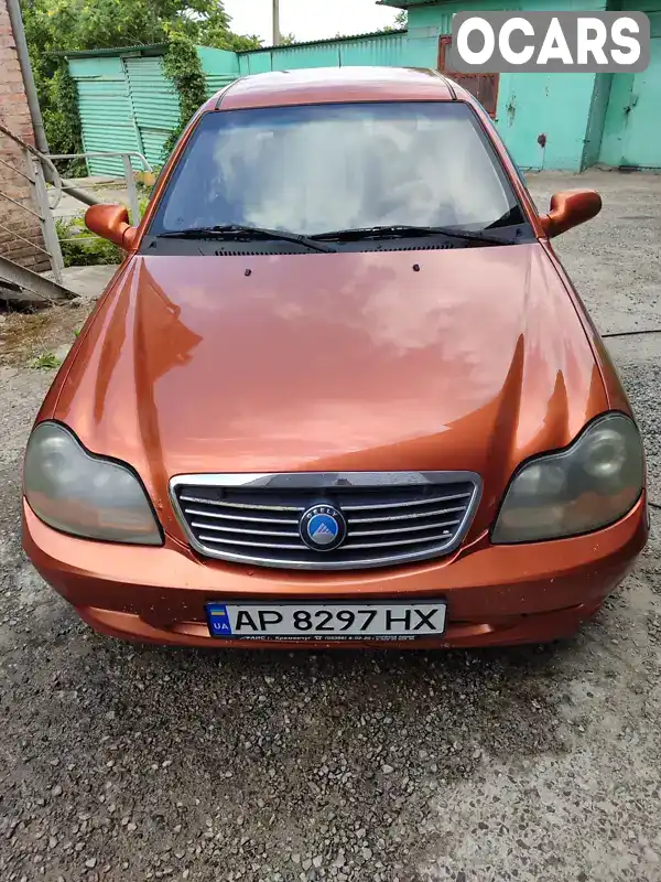 Седан Geely CK 2006 1.6 л. Ручна / Механіка обл. Запорізька, Запоріжжя - Фото 1/12