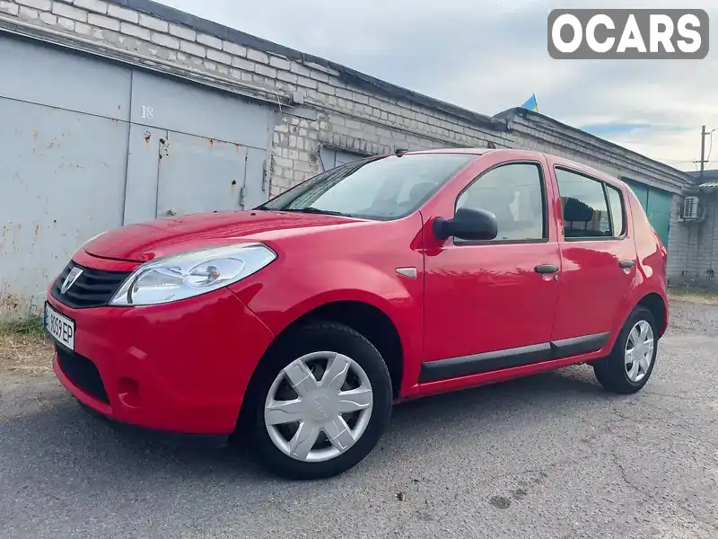 Хэтчбек Dacia Sandero 2009 1.2 л. Ручная / Механика обл. Полтавская, Кременчуг - Фото 1/12