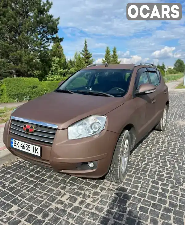 Внедорожник / Кроссовер Geely Emgrand X7 2013 2 л. Ручная / Механика обл. Ровенская, location.city.klesiv - Фото 1/5