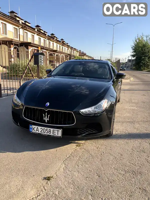 Седан Maserati Ghibli 2017 2.98 л. обл. Киевская, Бровары - Фото 1/21