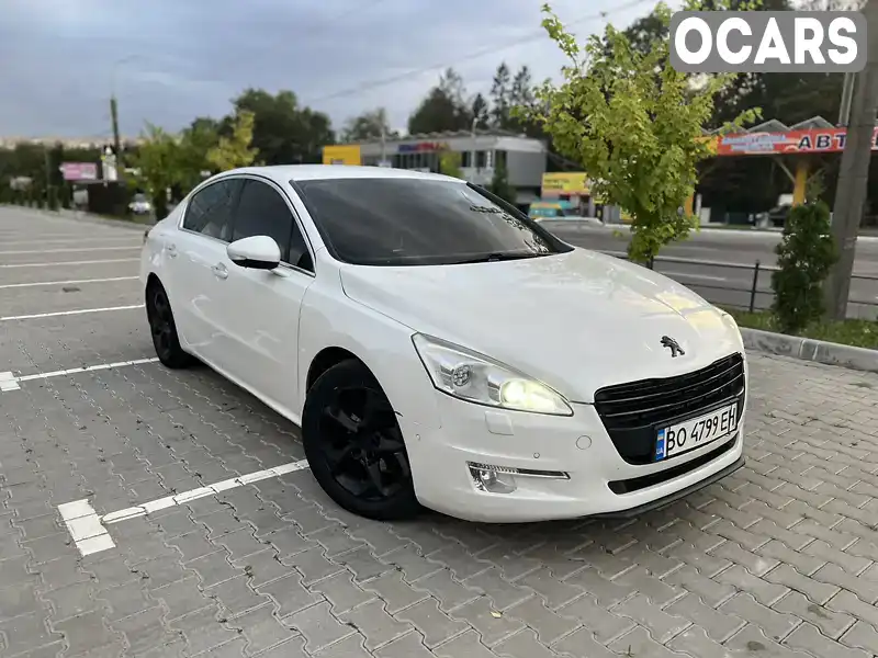 Седан Peugeot 508 2011 2 л. Ручная / Механика обл. Тернопольская, Тернополь - Фото 1/21