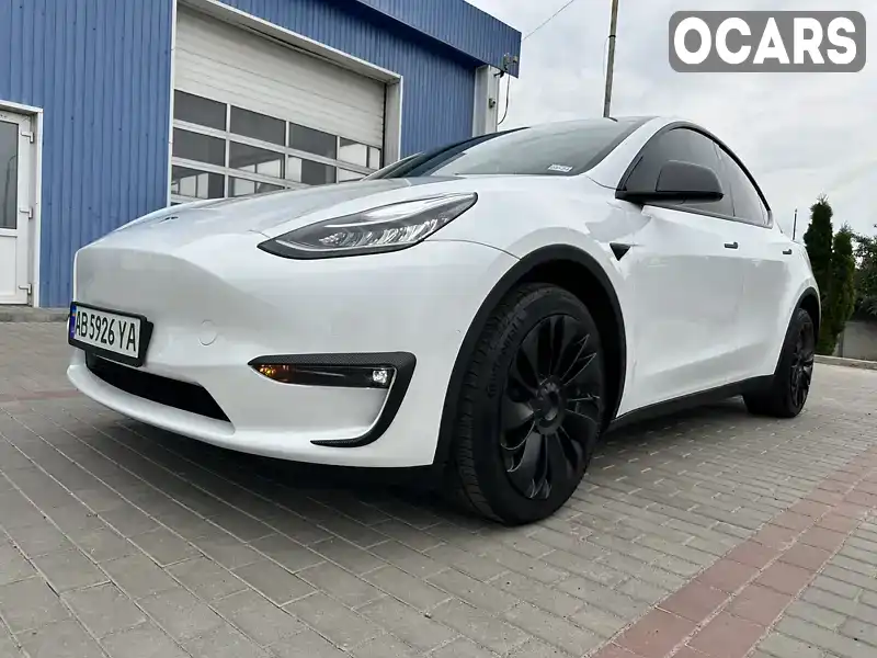 Позашляховик / Кросовер Tesla Model Y 2022 null_content л. Автомат обл. Вінницька, Вінниця - Фото 1/21