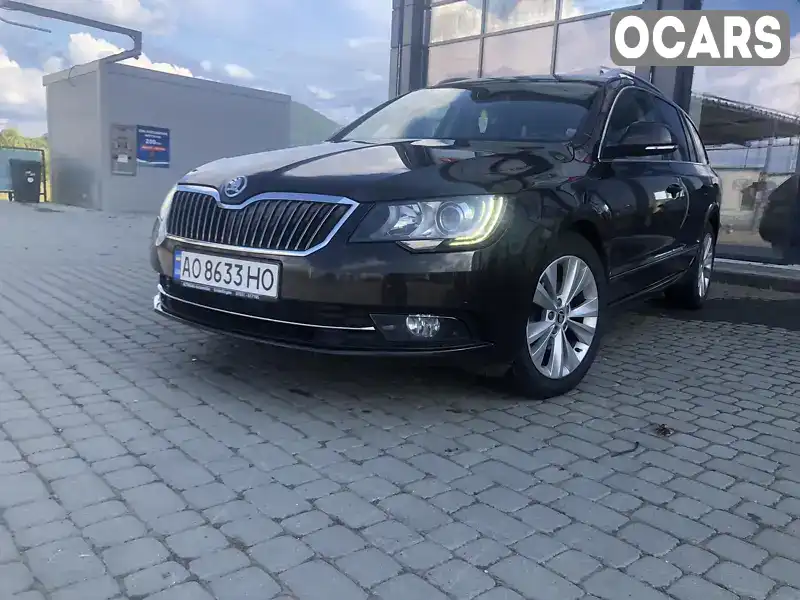 Универсал Skoda Superb 2013 2 л. Ручная / Механика обл. Закарпатская, Тячев - Фото 1/21