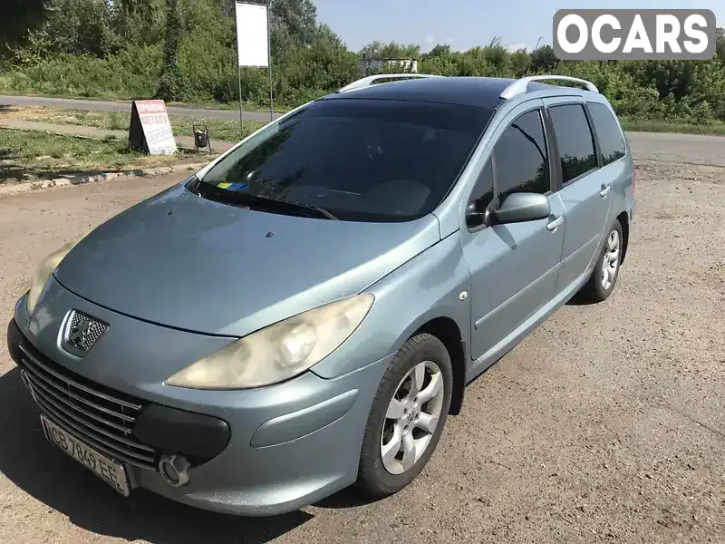 Універсал Peugeot 307 2006 2 л. Автомат обл. Полтавська, Гребінка - Фото 1/6