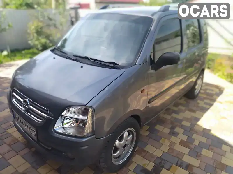 Микровэн Opel Agila 2006 1 л. Ручная / Механика обл. Житомирская, Житомир - Фото 1/20