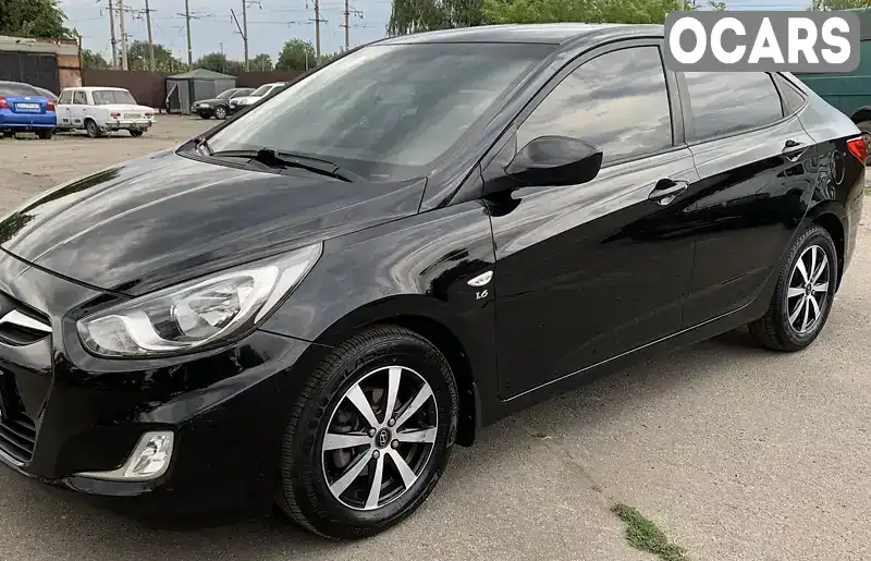 Седан Hyundai Accent 2011 1.6 л. Автомат обл. Полтавська, Полтава - Фото 1/21