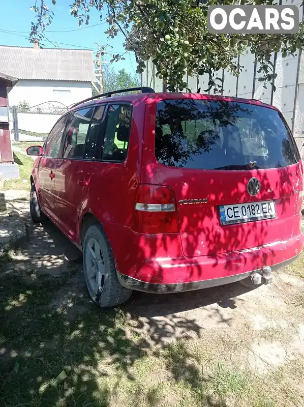 Мінівен Volkswagen Touran 2006 1.9 л. Ручна / Механіка обл. Чернівецька, Чернівці - Фото 1/4