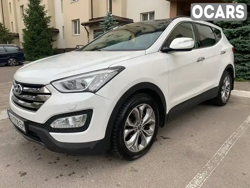 Позашляховик / Кросовер Hyundai Santa FE 2013 2.2 л. Автомат обл. Київська, Київ - Фото 1/21