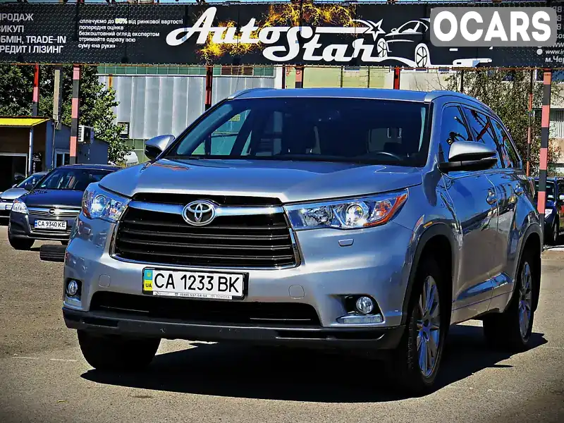 Внедорожник / Кроссовер Toyota Highlander 2014 3.46 л. Автомат обл. Черкасская, Черкассы - Фото 1/19