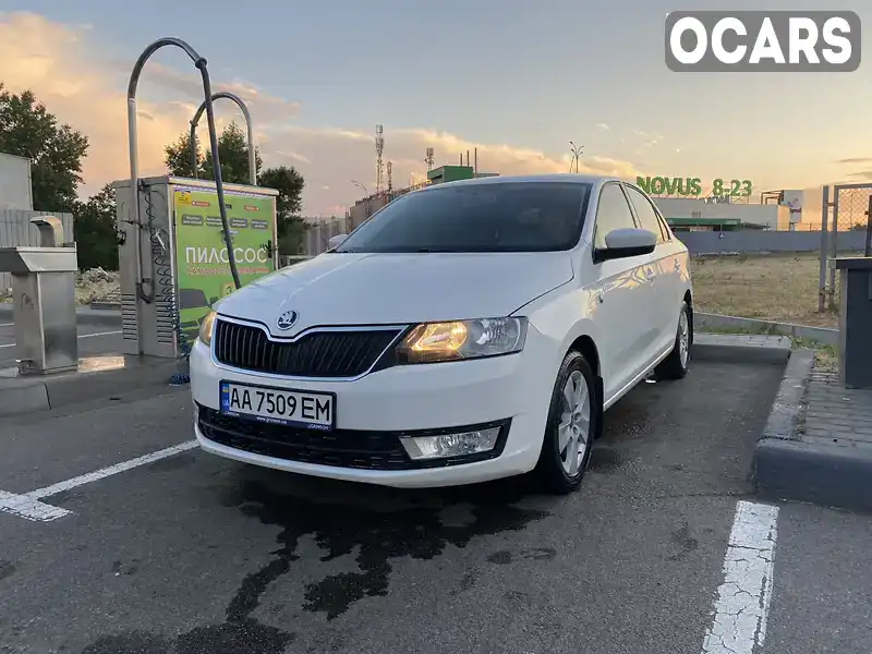 Ліфтбек Skoda Rapid 2014 1.6 л. Автомат обл. Київська, Київ - Фото 1/11