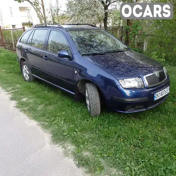 Универсал Skoda Fabia 2007 1.4 л. Ручная / Механика обл. Тернопольская, Теребовля - Фото 1/8