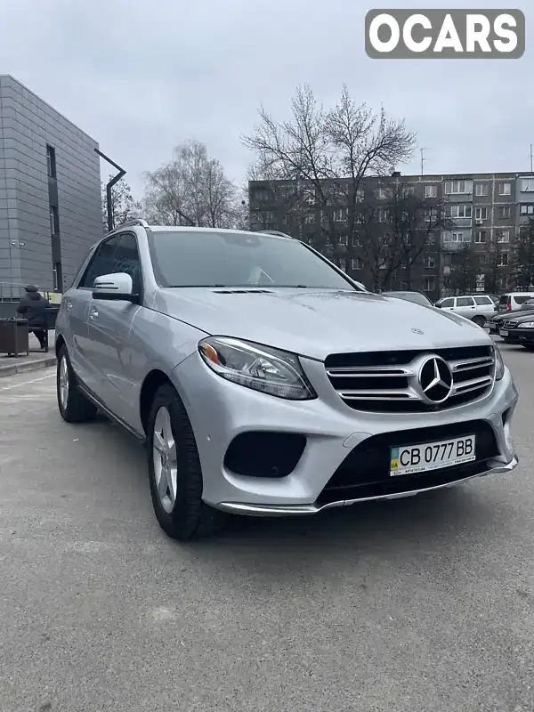 Позашляховик / Кросовер Mercedes-Benz GLE-Class 2018 3.5 л. Автомат обл. Чернігівська, Чернігів - Фото 1/17