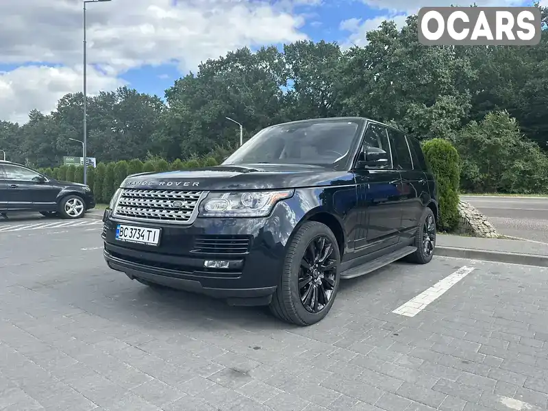 Позашляховик / Кросовер Land Rover Range Rover 2016 5 л. Автомат обл. Львівська, Новояворівськ - Фото 1/13