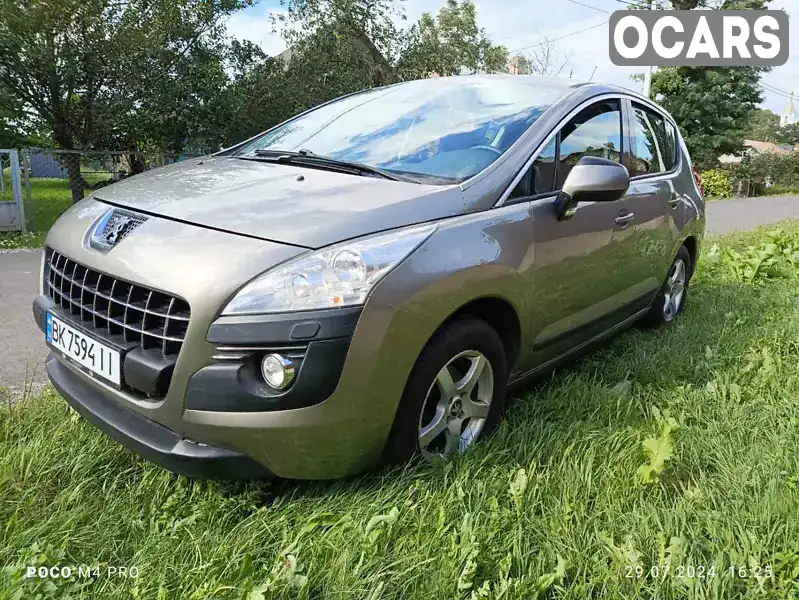 Внедорожник / Кроссовер Peugeot 3008 2010 1.56 л. Автомат обл. Ровенская, Здолбунов - Фото 1/21