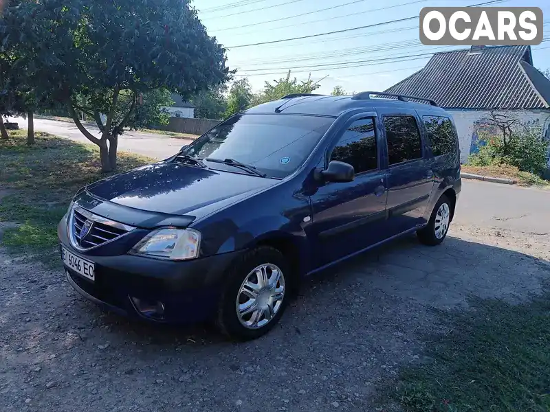 Седан Dacia Logan 2008 1.6 л. Ручная / Механика обл. Полтавская, Хорол - Фото 1/17