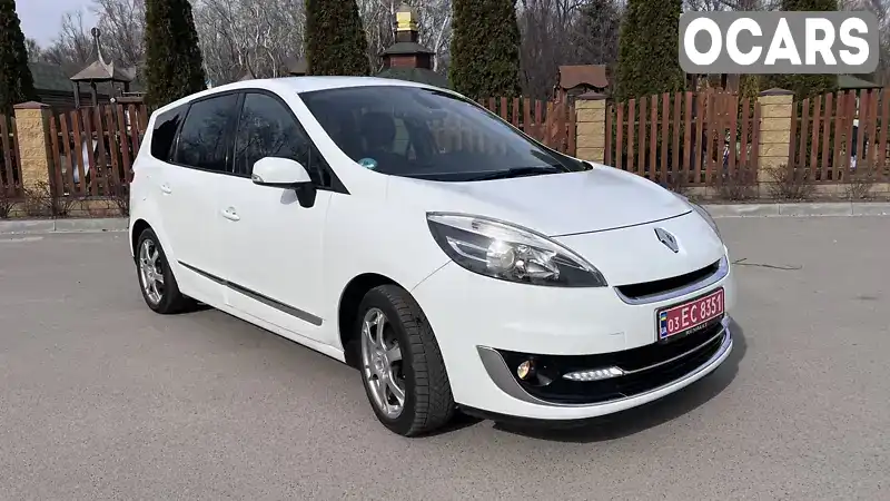 Мінівен Renault Grand Scenic 2012 1.6 л. Ручна / Механіка обл. Дніпропетровська, Дніпро (Дніпропетровськ) - Фото 1/21