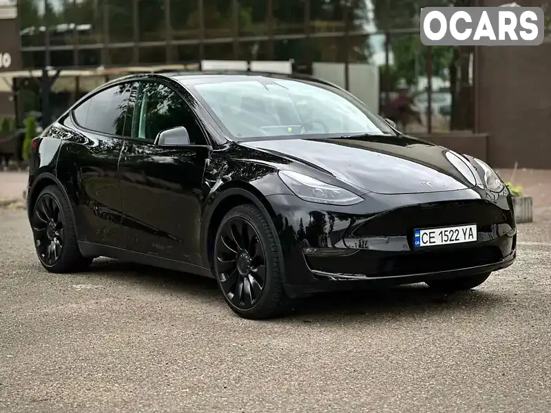 Внедорожник / Кроссовер Tesla Model Y 2022 null_content л. Автомат обл. Черновицкая, Черновцы - Фото 1/15