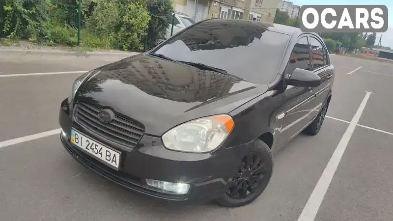 Седан Hyundai Accent 2008 1.4 л. Ручна / Механіка обл. Дніпропетровська, Дніпро (Дніпропетровськ) - Фото 1/21