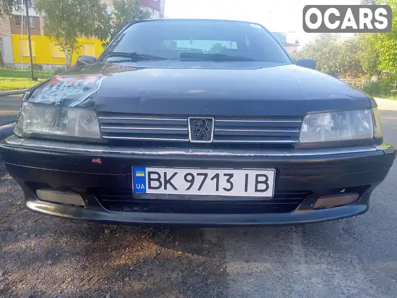 Седан Peugeot 605 1994 2 л. Ручная / Механика обл. Ровенская, Ровно - Фото 1/21