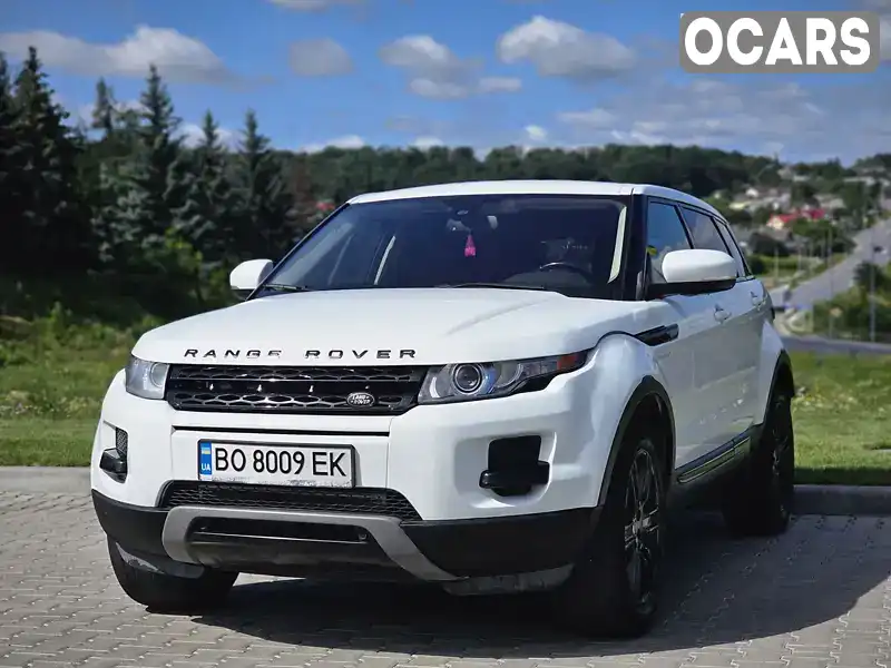 Позашляховик / Кросовер Land Rover Range Rover Evoque 2013 2 л. Автомат обл. Тернопільська, Тернопіль - Фото 1/21