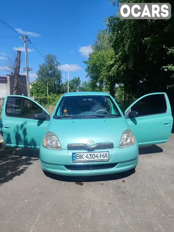 Хэтчбек Toyota Yaris 2000 1 л. Ручная / Механика обл. Ровенская, Костополь - Фото 1/21