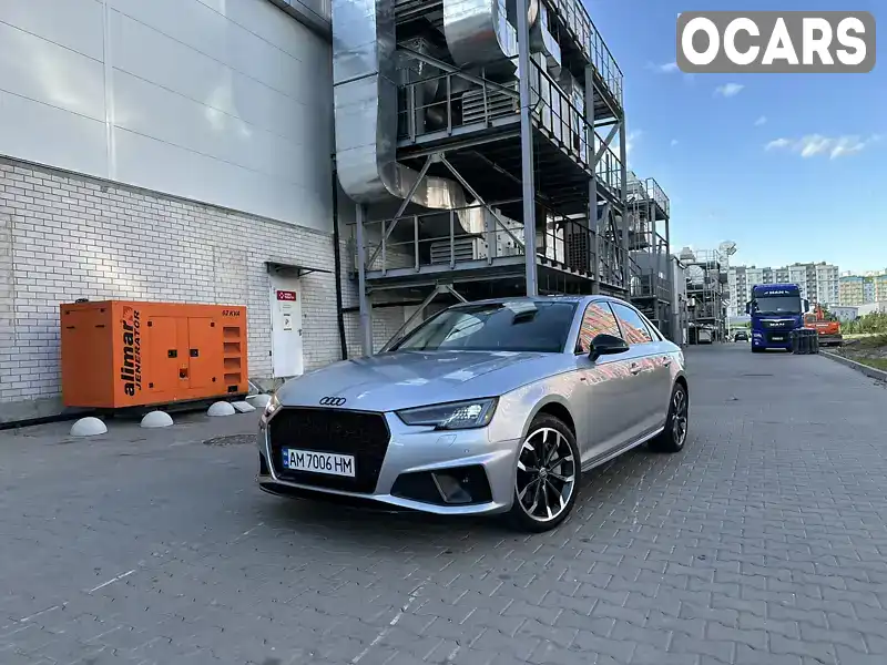 Седан Audi A4 2018 1.98 л. Автомат обл. Житомирская, Житомир - Фото 1/21