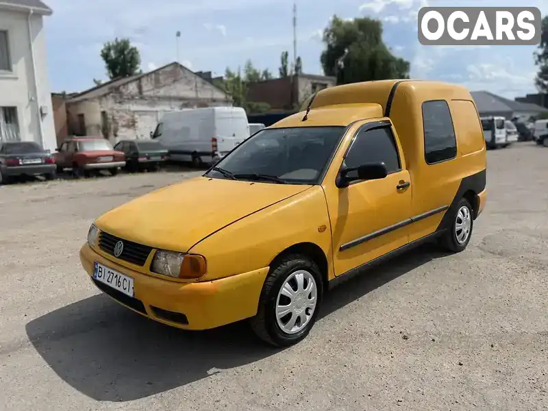 Мінівен Volkswagen Caddy 2002 1.39 л. Ручна / Механіка обл. Полтавська, Полтава - Фото 1/19