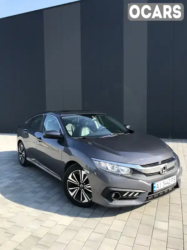 Седан Honda Civic 2016 1.5 л. Вариатор обл. Хмельницкая, Хмельницкий - Фото 1/21