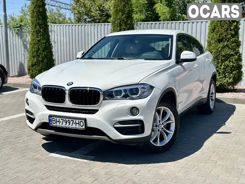 Позашляховик / Кросовер BMW X6 2016 2.98 л. Автомат обл. Одеська, Одеса - Фото 1/21