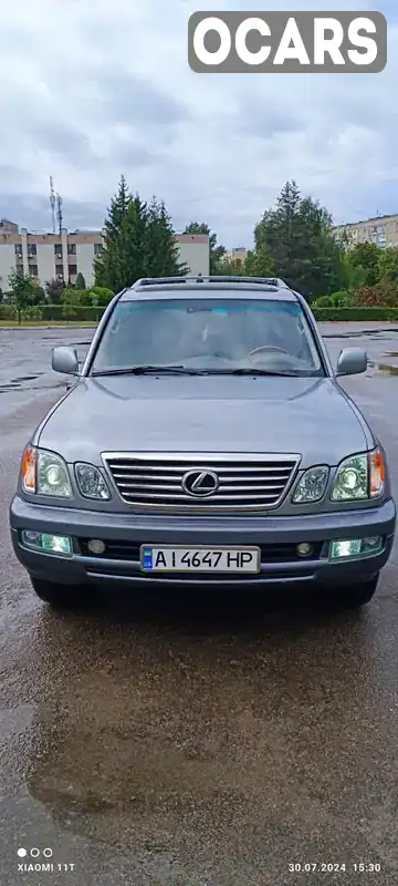 Внедорожник / Кроссовер Lexus LX 2004 4.66 л. Автомат обл. Киевская, Бровары - Фото 1/21