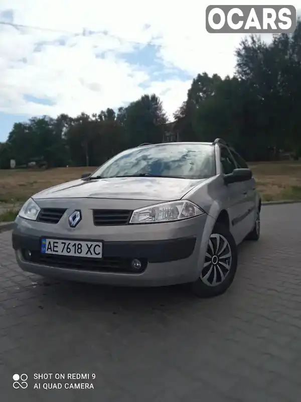 Универсал Renault Megane 2004 1.6 л. Ручная / Механика обл. Днепропетровская, Каменское (Днепродзержинск) - Фото 1/13