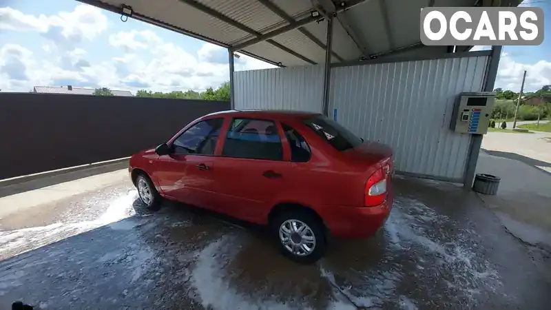 Седан ВАЗ / Lada 1118 Калина 2008 1.6 л. Ручная / Механика обл. Черновицкая, Новоселица - Фото 1/12