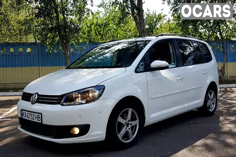 Мінівен Volkswagen Touran 2012 1.6 л. Автомат обл. Київська, Київ - Фото 1/21