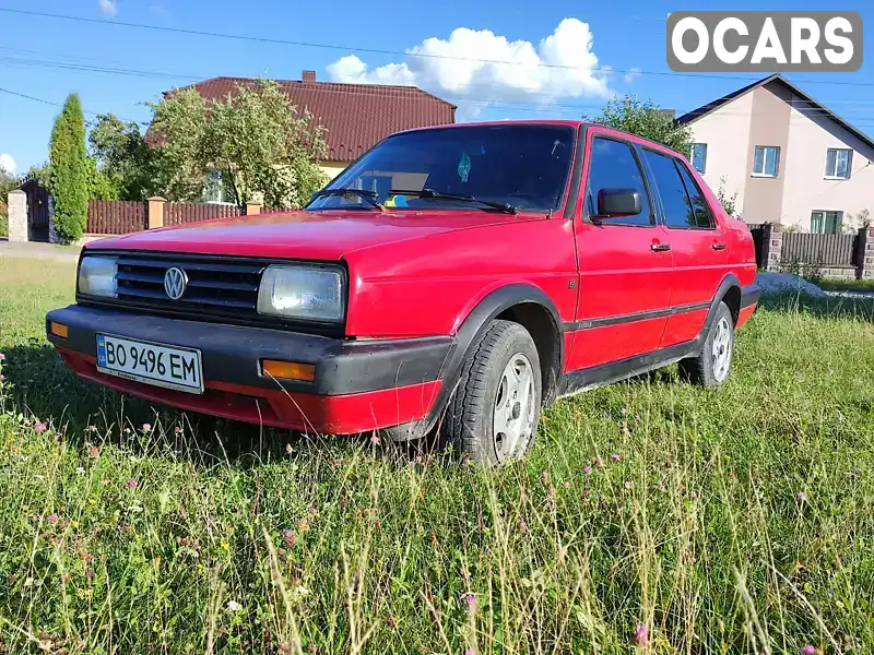 Седан Volkswagen Jetta 1991 1.78 л. Ручна / Механіка обл. Тернопільська, Кременець - Фото 1/8