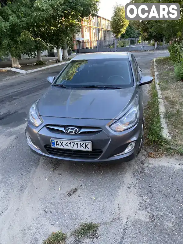 Седан Hyundai Accent 2013 1.59 л. Автомат обл. Харківська, Харків - Фото 1/10