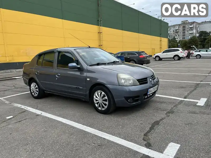 Седан Renault Clio Symbol 2008 1.39 л. Ручная / Механика обл. Кировоградская, Кропивницкий (Кировоград) - Фото 1/13