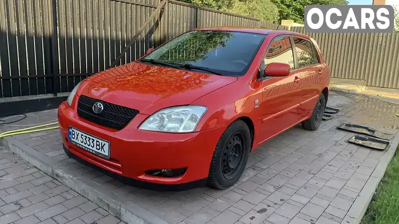 Хетчбек Toyota Corolla 2003 1.59 л. Автомат обл. Хмельницька, Хмельницький - Фото 1/9