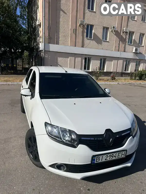 Седан Renault Logan 2016 1.2 л. Ручна / Механіка обл. Полтавська, Полтава - Фото 1/21